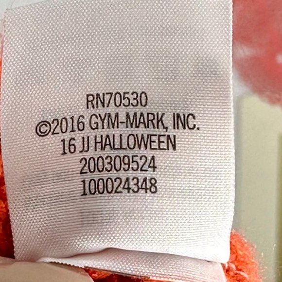 Janie and Jack Cableknit Poncho Orange Size 4 - Picture 9 of 9